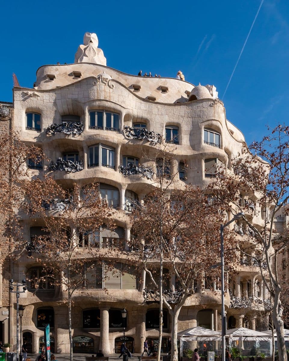 Barcelona city view