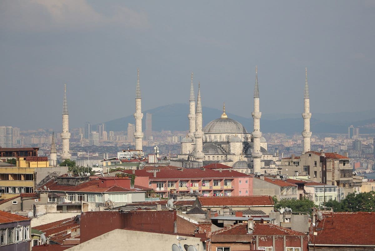 Blue Mosque skyline, Istanbul