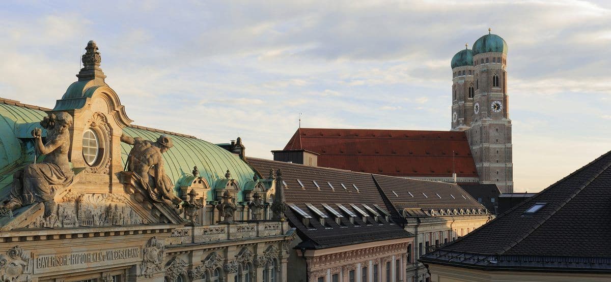 Munich city view